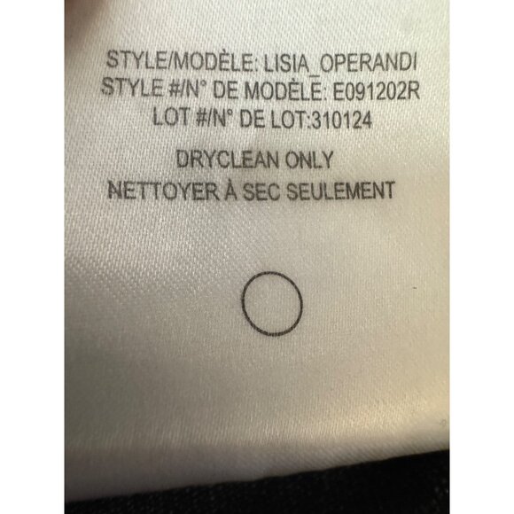 Theory Size 2 Wool Blend Slim-Fit Trousers Dark Gray - Picture 15 of 16